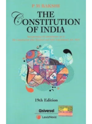 The Constitution Of India (19th Edition)