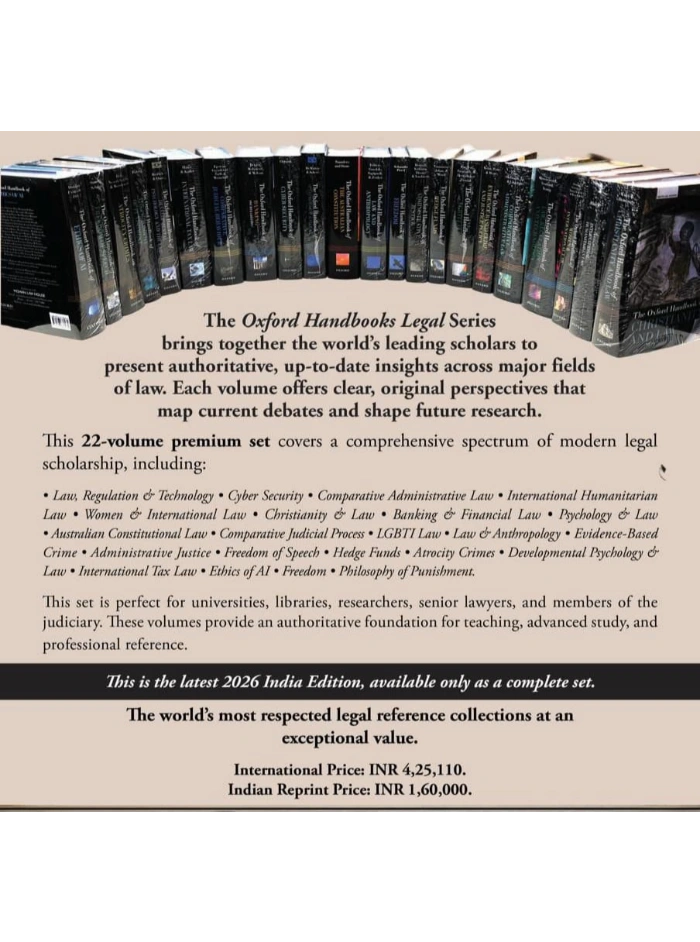 The Oxford Handbook Series ( set of 22 Books) Edition 2026
