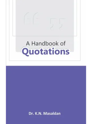 A Handbook Of Quotations Edition 2025,HB