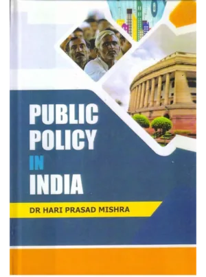 Public Policy In India Edition 2024,HB