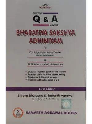 Question & Answer Bhartiya Sakshya Adhiniyam 2025 1st Edition