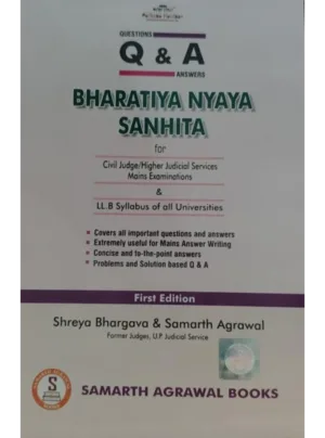 Question & Answers Bhartiya Nyaya Sanhinta 2025 1st Edition