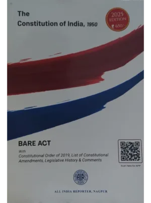 The Constitution Of India Bare Act Edition 2025