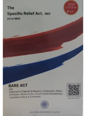 The Specific Relief Act 1963 Bare Act 2025