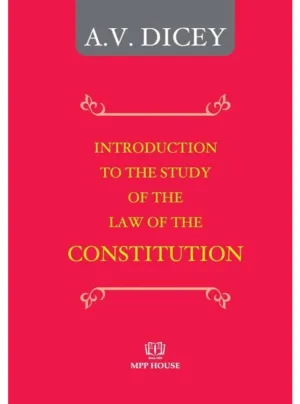 Introduction to the Study of the Law of the Constitution
