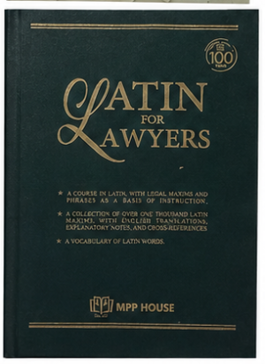 Latin for Lawyers
