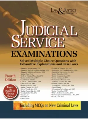 Judicial Service Examinations – Solved Multiple Choice Questions (4th Edition)