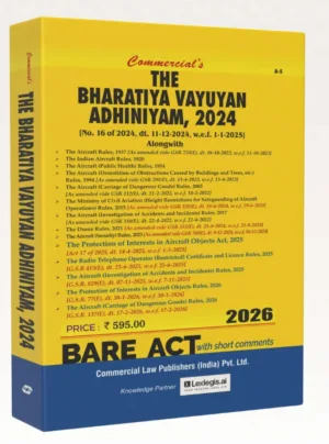 The Bharatiya Vayuyan Adhiniyam, 2024