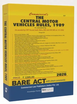 The Central Motor Vehicles Rules, 1989