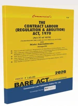 The Contract Labour (Regulations & Abolition) Act, 1970