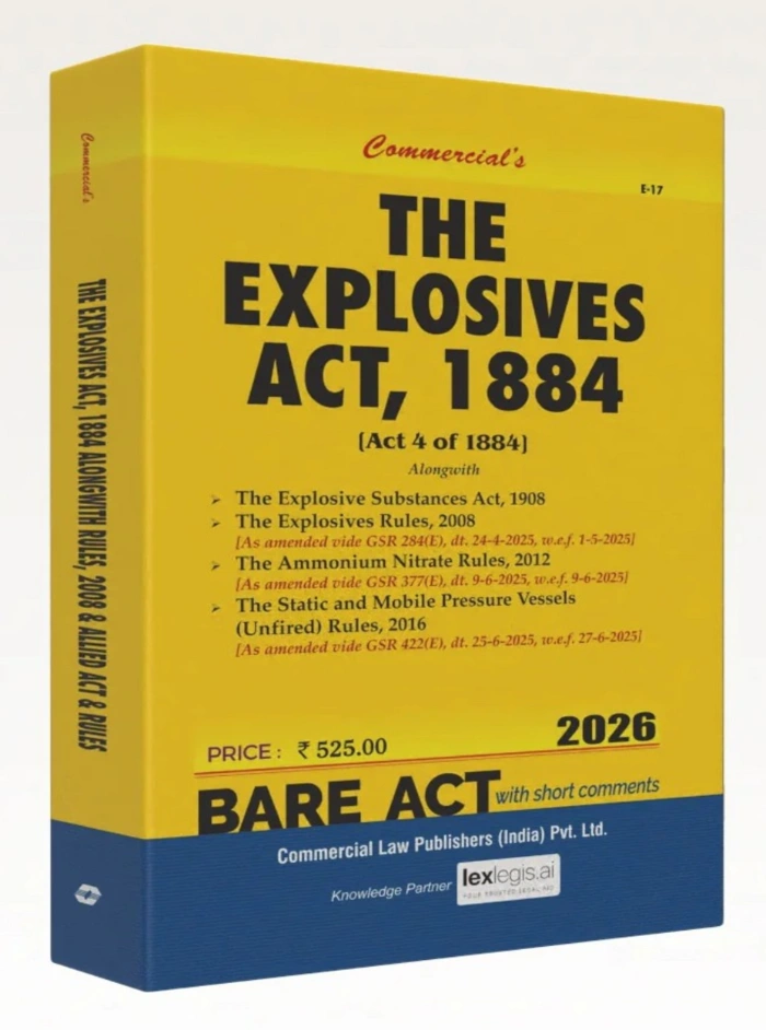 The Explosives Act 1884