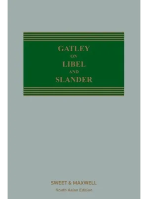 Gatley on Libel and Slander